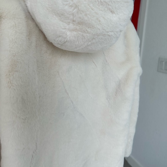 Women's creamy white coat. incredibly soft and warm.PRIMARK 2XS  (L69) - Picture 8 of 15